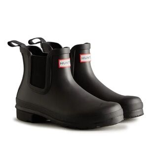 HUNTER - Original Chelsea Boots in Black